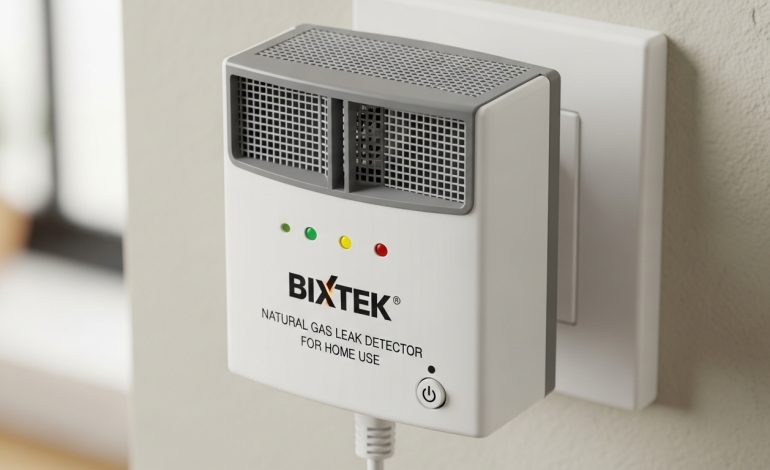 Safety First: The Importance of a Bixtek natural gas leak detector for home​