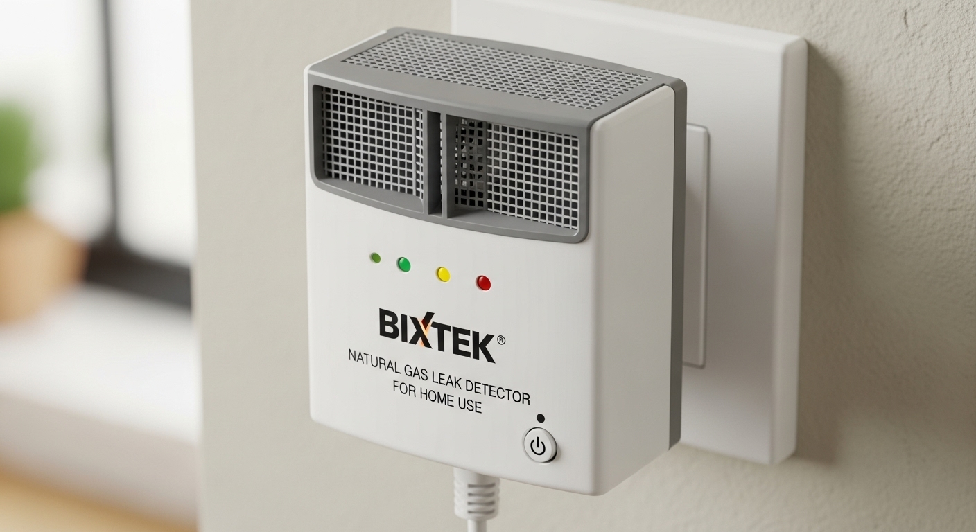 Safety First: The Importance of a Bixtek natural gas leak detector for home​
