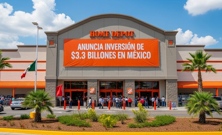 Home depot announces $3.3 billion investment in mexico​