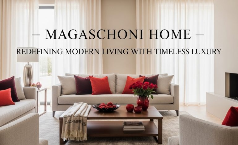Magaschoni Home – Redefining Modern Living with Timeless Luxury