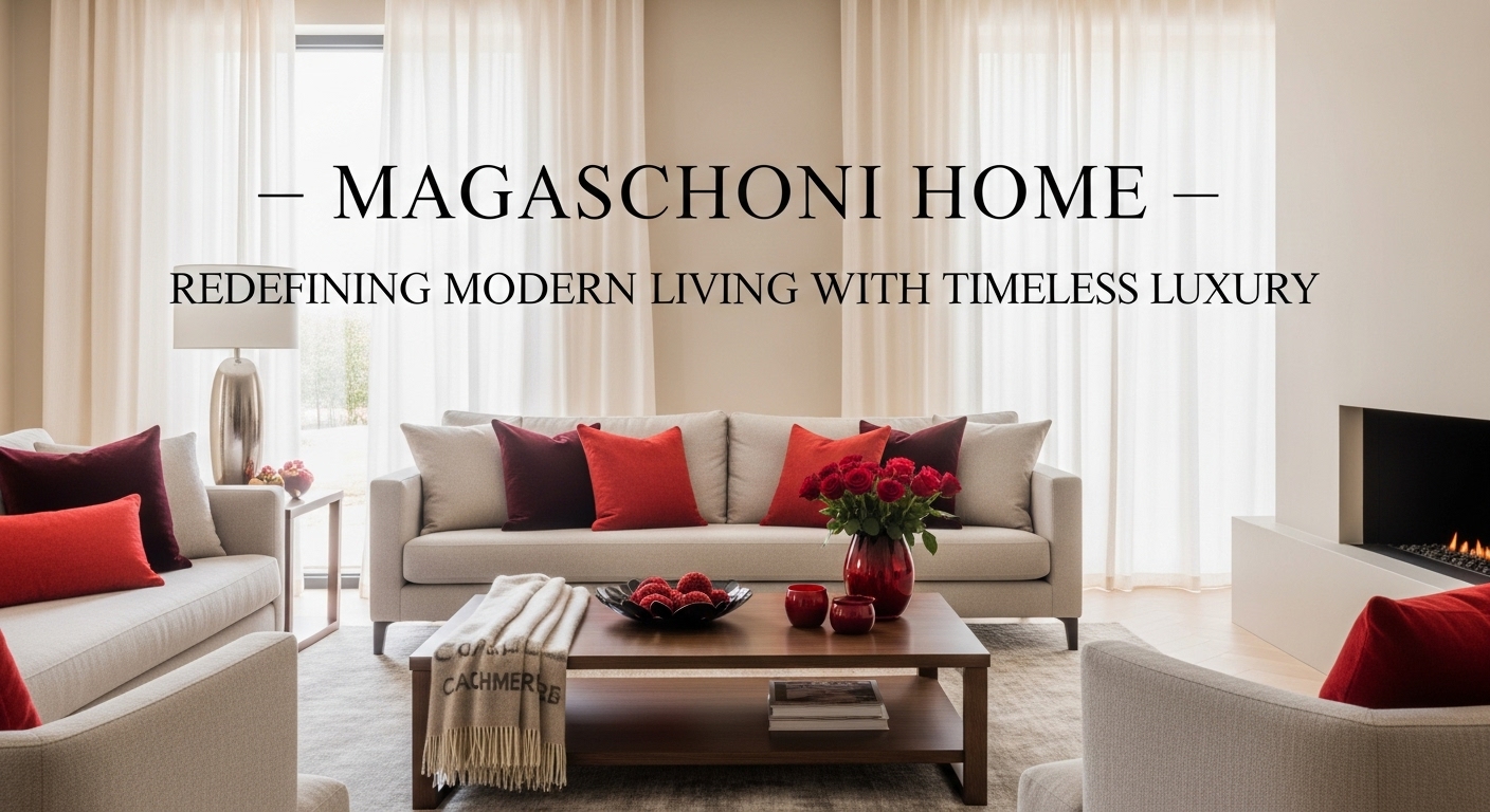 Magaschoni Home – Redefining Modern Living with Timeless Luxury