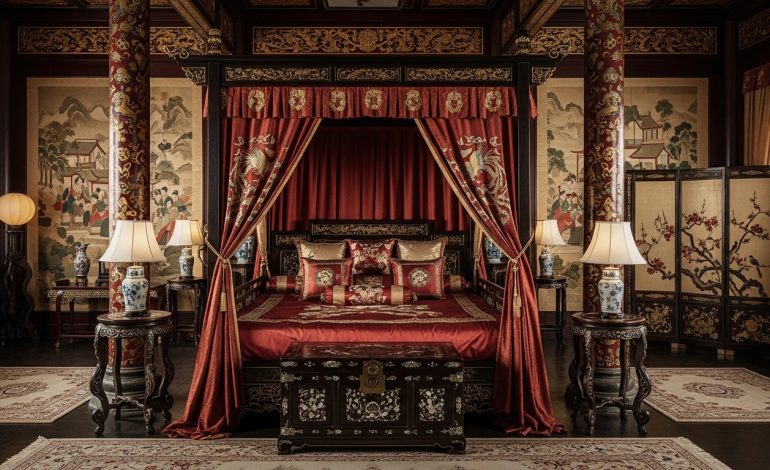Tang palace feudal decor bedroom​ – Where History Meets Modern Royalty